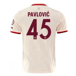 Bayern Munich Aleksandar Pavlovic #45 Replika Tredjetrøje 2024-25 Kortærmet